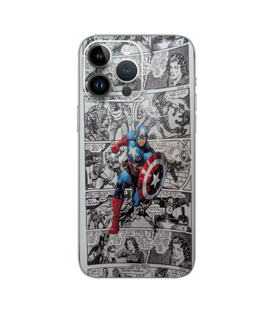 Embossed Captain America 1
