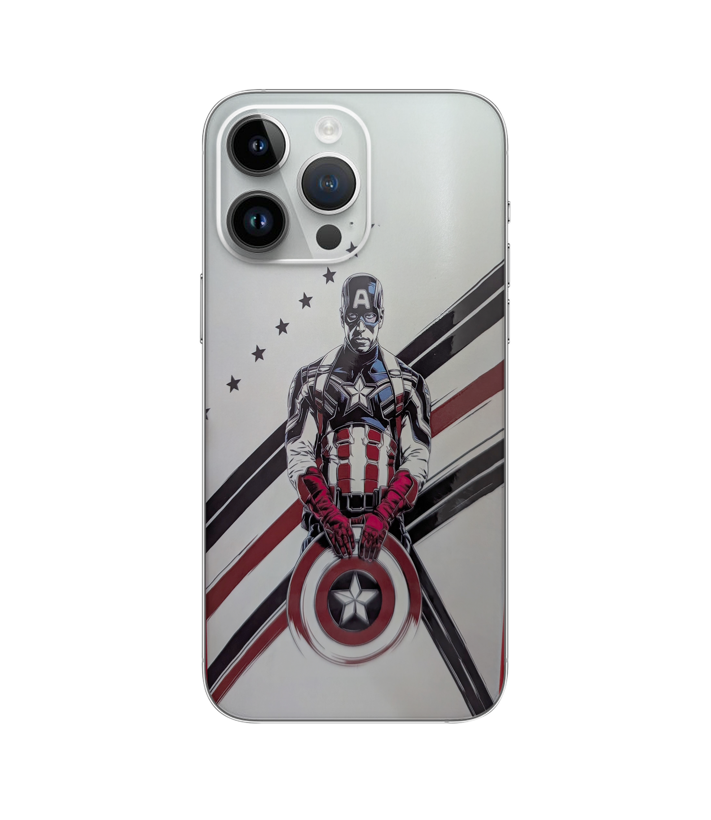 Embossed Captain America