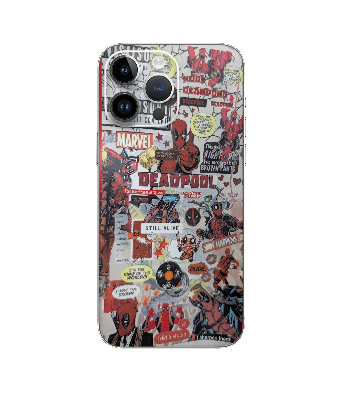 Embossed Deadpool 1