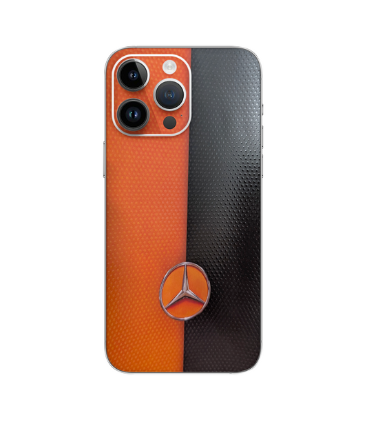 Embossed mercedes
